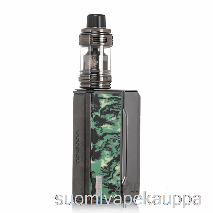 Vape Netistä Voopoo Drag 4 177w Aloitussarja Ase Metalli + Metsävihreä
